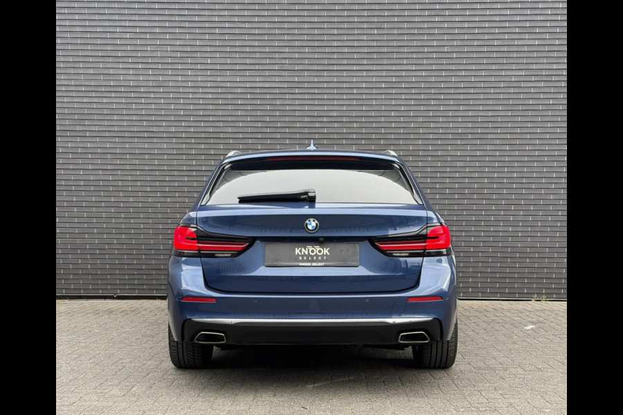 BMW 5 Serie Touring 520i High Executive Luxury Line | Leder| Memory stoelen | 360 Camera |