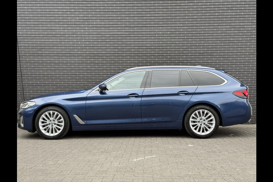 BMW 5 Serie Touring 520i High Executive Luxury Line | Leder| Memory stoelen | 360 Camera |