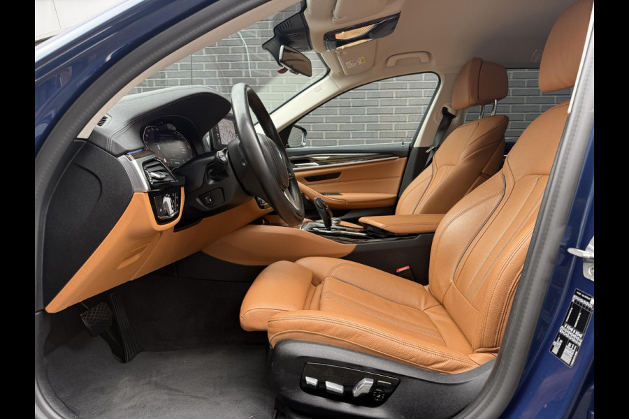 BMW 5 Serie Touring 520i High Executive Luxury Line | Leder| Memory stoelen | 360 Camera |