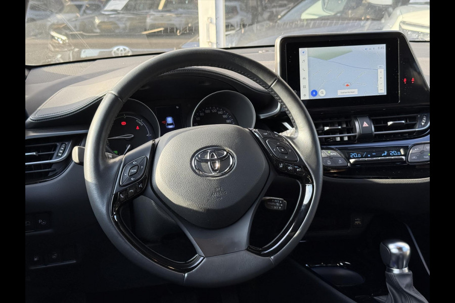 Toyota C-HR 1.8 Hybrid Bi-Tone | Dodehoekherkenning, Stoel + Stuurverwarming, Parkeersensoren, 18 inch, Keyless, Nieuwe multimedia
