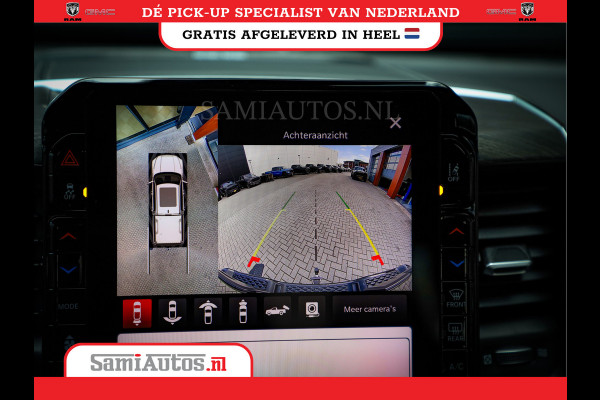 Dodge Ram PREMIUM NIGHT EDITION | | 420PK 636 Nm | BOM VOL + 14.4 INCH SCHERM | LUCHTVERING | HUD | PRIJS MET LPG EN COVER EN GARANTIE | DUBBELE CABINE | PICK UP | 5 PERSOONS | DC | GRIJSKENTEKEN | VOORRAAD NR 2283 - 3326