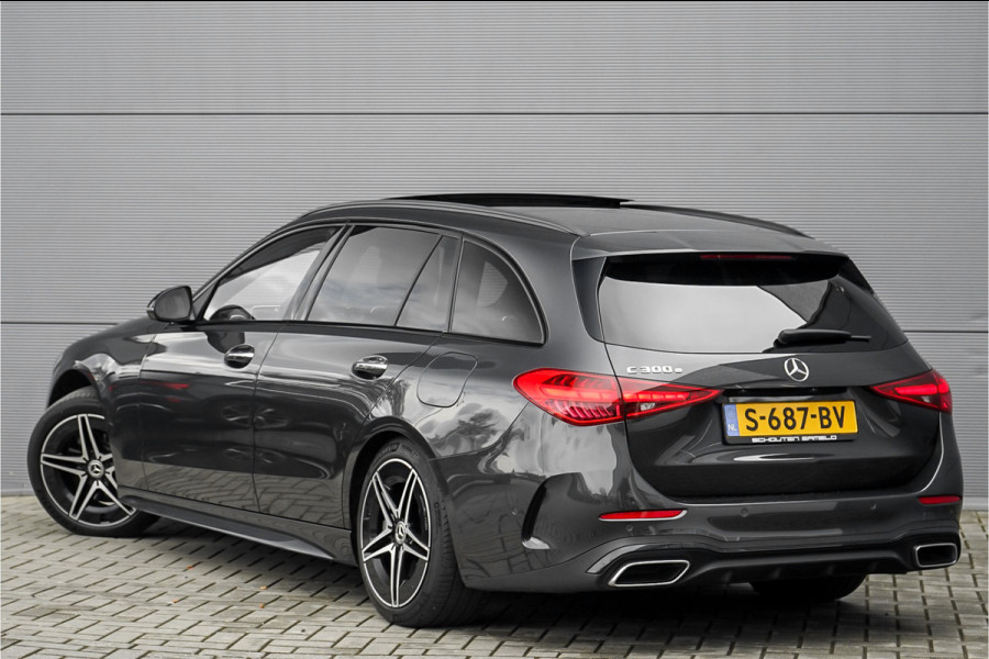 Mercedes-Benz C-Klasse Estate 300 e AMG Line Night Pano Memory Seats 1e Eig