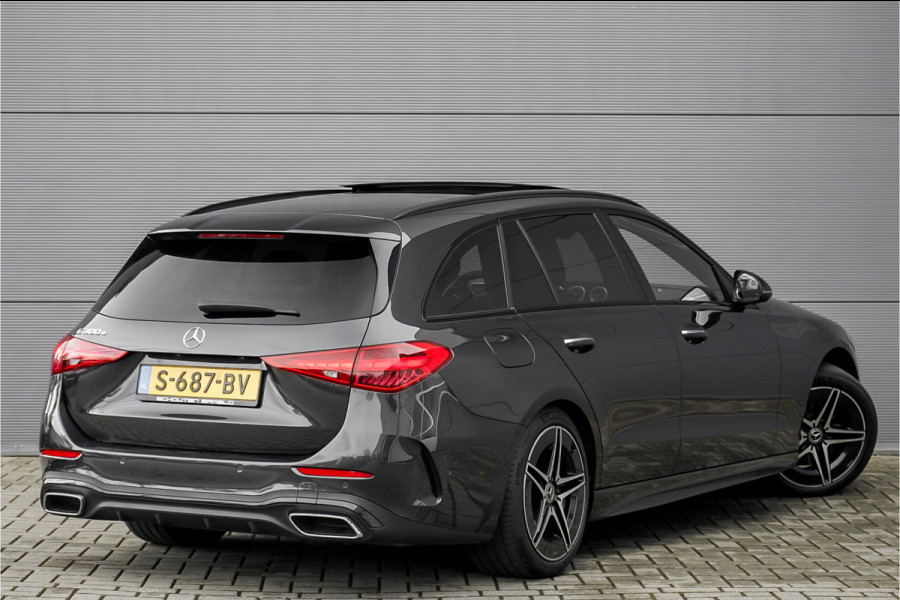 Mercedes-Benz C-Klasse Estate 300 e AMG Line Night Pano Memory Seats 1e Eig