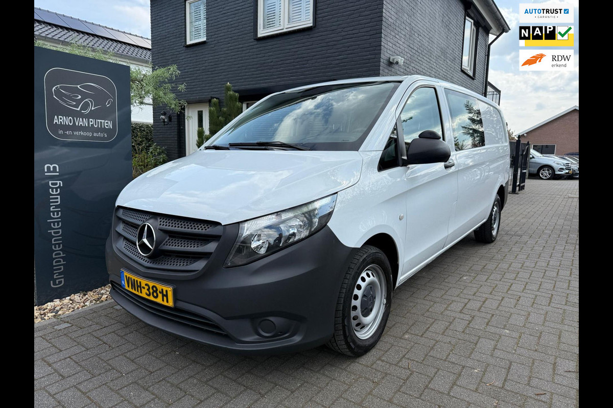 Mercedes-Benz Vito 114 CDI Extra Lang - Dubbele Cabine - Automaat Mercedes-Benz Vito 114 CDI Extra Lang - Dubbele Cabine - Automaat