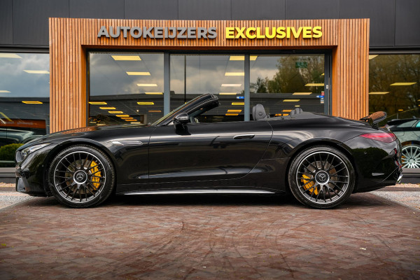 Mercedes-Benz SL-Klasse Roadster AMG 63 4MATIC+ Burmester Leer Spoiler Keyless 360 Camera 21''LM