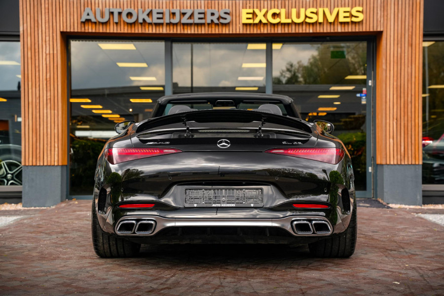 Mercedes-Benz SL-Klasse Roadster AMG 63 4MATIC+ Burmester Leer Spoiler Keyless 360 Camera 21''LM