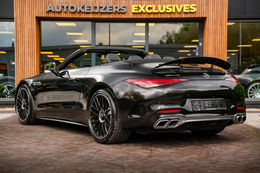Mercedes-Benz SL-Klasse Roadster AMG 63 4MATIC+ Burmester Leer Spoiler Keyless 360 Camera 21''LM