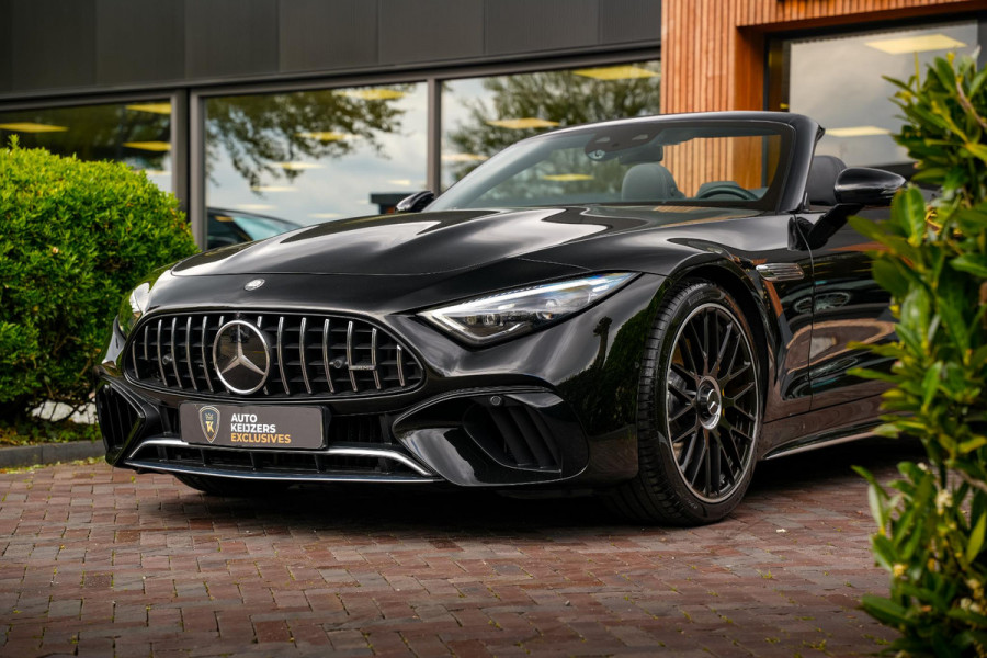 Mercedes-Benz SL-Klasse Roadster AMG 63 4MATIC+ Burmester Leer Spoiler Keyless 360 Camera 21''LM