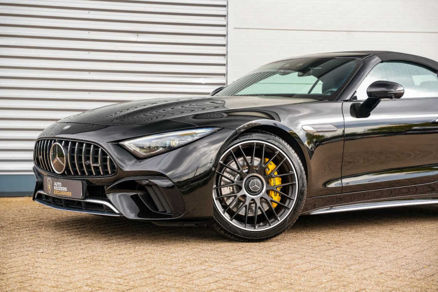 Mercedes-Benz SL-Klasse Roadster AMG 63 4MATIC+ Burmester Leer Spoiler Keyless 360 Camera 21''LM