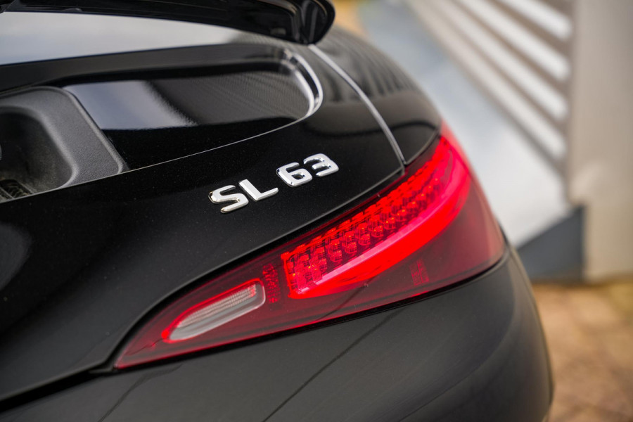 Mercedes-Benz SL-Klasse Roadster AMG 63 4MATIC+ Burmester Leer Spoiler Keyless 360 Camera 21''LM