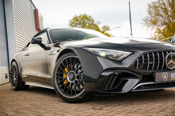 Mercedes-Benz SL-Klasse Roadster AMG 63 4MATIC+ Burmester Leer Spoiler Keyless 360 Camera 21''LM