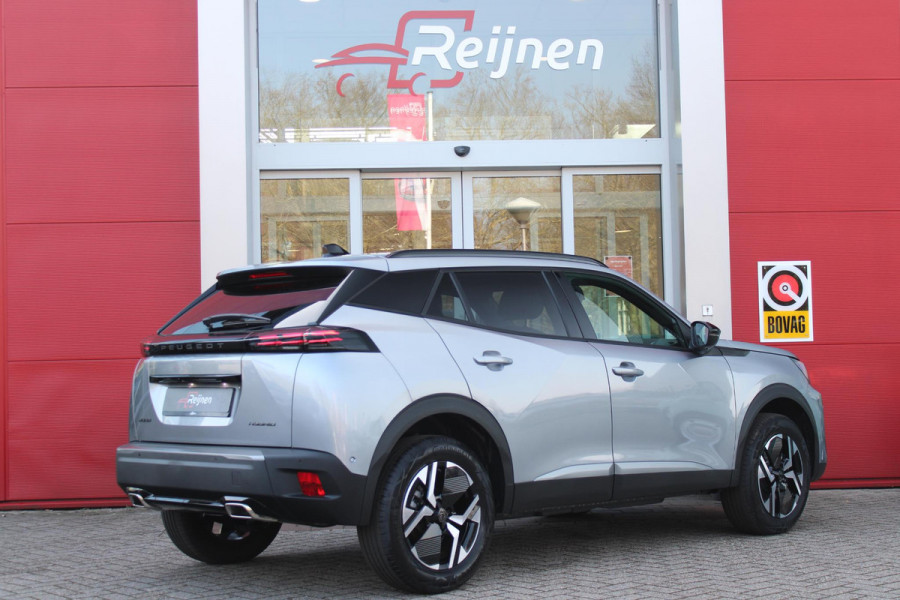 Peugeot 2008 1.2 Hybrid 136PK AUTOMAAT ALLURE | NIEUWE AUTO! | KEYLESS ENTRY/START | PARKEERSENSOREN VOOR + ACHTER  | 17" LICHTMETALEN VELGEN | ADAPTIVE CRUISE CONTROL | CLIMATE CONTROL | STOEL VERWARMING | DRAADLOZE APPLE CARPLAY/ANDROID AUTO |
