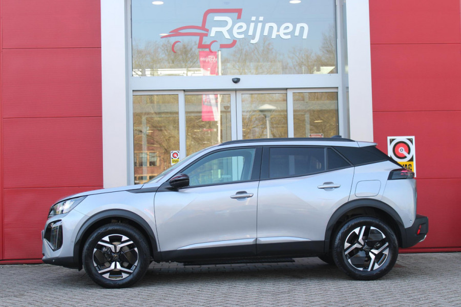 Peugeot 2008 1.2 Hybrid 136PK AUTOMAAT ALLURE | NIEUWE AUTO! | KEYLESS ENTRY/START | PARKEERSENSOREN VOOR + ACHTER  | 17" LICHTMETALEN VELGEN | ADAPTIVE CRUISE CONTROL | CLIMATE CONTROL | STOEL VERWARMING | DRAADLOZE APPLE CARPLAY/ANDROID AUTO |