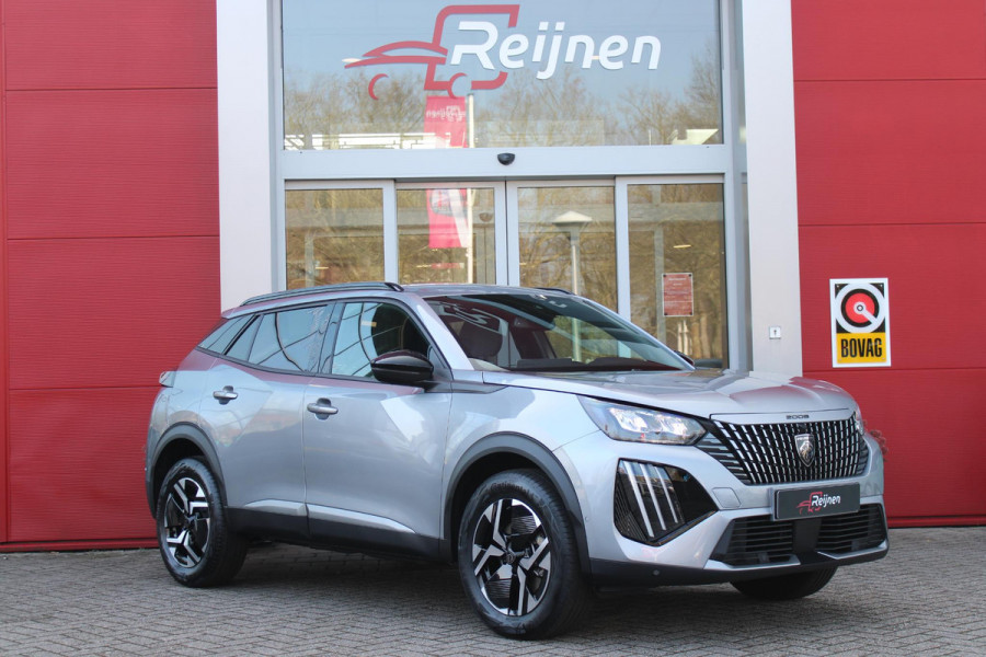 Peugeot 2008 1.2 Hybrid 136PK AUTOMAAT ALLURE | NIEUWE AUTO! | KEYLESS ENTRY/START | PARKEERSENSOREN VOOR + ACHTER  | 17" LICHTMETALEN VELGEN | ADAPTIVE CRUISE CONTROL | CLIMATE CONTROL | STOEL VERWARMING | DRAADLOZE APPLE CARPLAY/ANDROID AUTO |