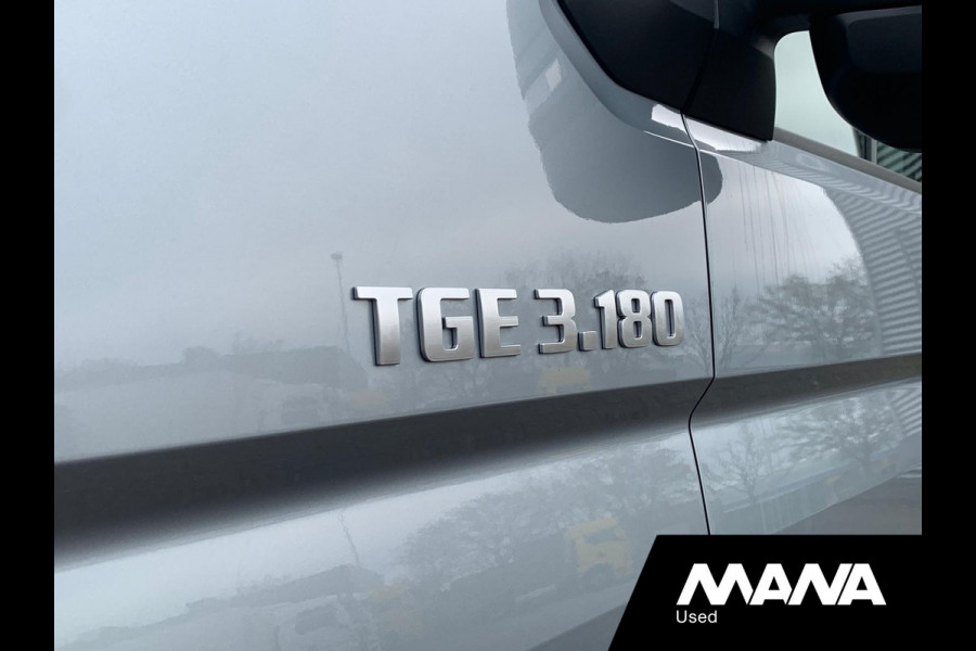 MAN TGE 3.180 L3H3 Automaat 180PK OysterSilver NIEUW MODEL ACC LED Trekhaak Carplay Camera Airco Navi Bluetooth