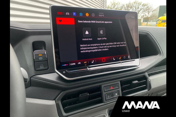 MAN TGE 3.180 L3H3 Automaat 180PK OysterSilver NIEUW MODEL ACC LED Trekhaak Carplay Camera Airco Navi Bluetooth