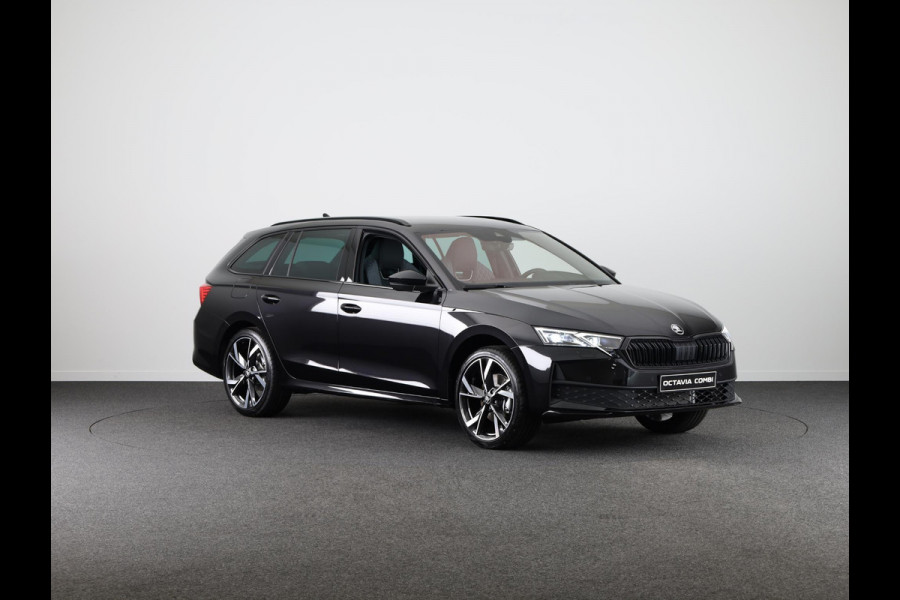 Škoda Octavia Combi Sportline Business m-HEV 1.5 TSI 150 pk 7 versn. DSG | Navigatie pakket | Light & view | Travel assist pakket | Side assist | Winter pakket | 19 inch lichtmetalen velgen