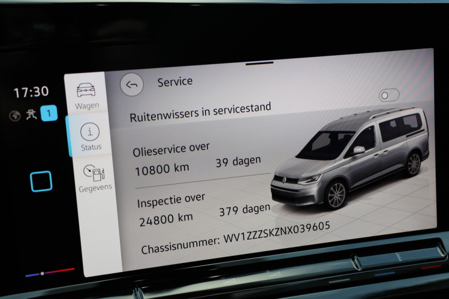 Volkswagen Caddy Cargo Maxi 2.0 TDI DSG 1st Edition | ACC | Lane Assist | Side Assist | Virtual Cockpit | LED Koplampen | Navigatie | CarPlay | Camera | Keyless Entry | Keyless Go | 360 PDC | LED Achterlichten | 1e eigenaar | NAP Logisch