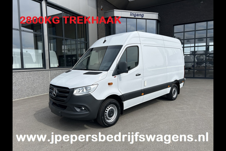 Mercedes-Benz Sprinter 316 CDI L2 H2 2800KG Trekhaak / MBUX / Navigatie / Camera / Cruise control / Airco / 270 Graden achterdeuren