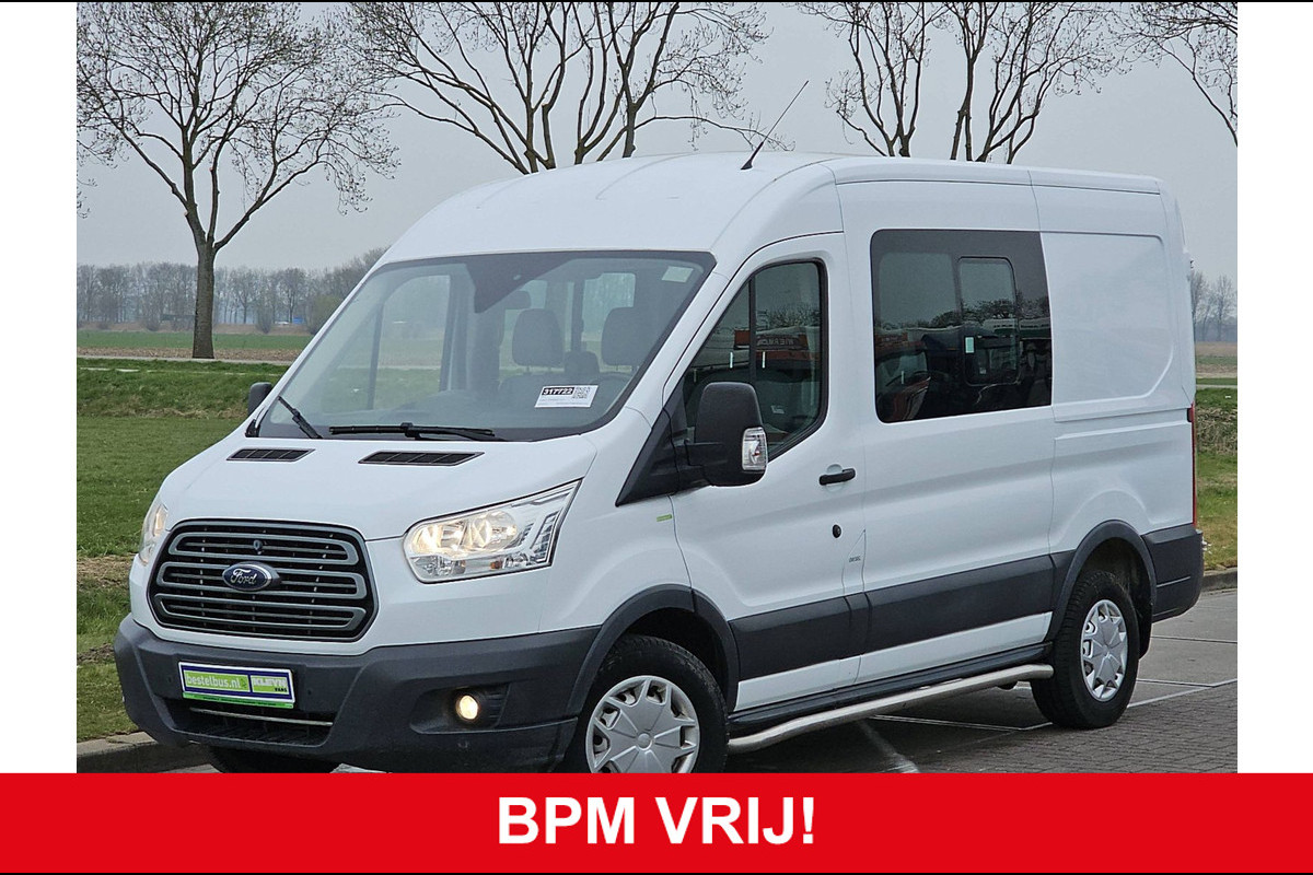 Ford Transit 2.0 L2H2 DC 6p Camera Trekhaak Euro6 Airco Ford Transit 2.0 L2H2 DC 6p Camera Trekhaak Euro6 Airco