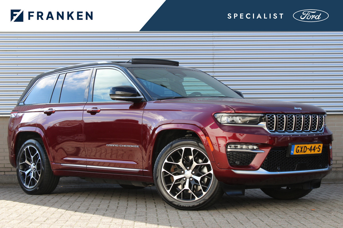 Jeep Grand Cherokee 2.0 Summit Reserve 4xe | Trekhaak | Luchtvering | Massage | Panoramadak | Leder | Full Options Jeep Grand Cherokee 2.0 Summit Reserve 4xe | Trekhaak | Luchtvering | Massage | Panoramadak | Leder | Full Options