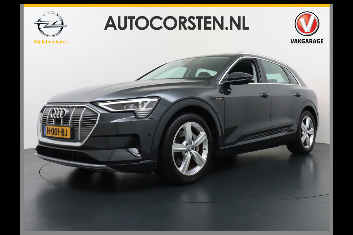 Audi e-tron 50 Quattro Launch Edition Plus 71kWh Navi Panoramadak Luchtvering Cruise control Adaptief PDC Stoelverwarming Parkeerhulp v/a/zi Led Lmv 20" Keyless-go Lichtpakket Dodehoekdetectie Regensensor Fase 3 laden Audi e-tron 50 Quattro Launch Edition Plus 71kWh Navi Panoramadak Luchtvering Cruise control Adaptief PDC Stoelverwarming Parkeerhulp v/a/zi Led Lmv 20" Keyless-go Lichtpakket Dodehoekdetectie Regensensor Fase 3 laden