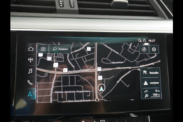 Audi e-tron 50 Quattro Launch Edition Plus 71kWh Navi Panoramadak Luchtvering Cruise control Adaptief PDC Stoelverwarming Parkeerhulp v/a/zi Led Lmv 20" Keyless-go Lichtpakket Dodehoekdetectie Regensensor Fase 3 laden