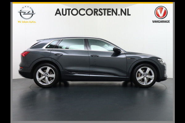Audi e-tron 50 Quattro Launch Edition Plus 71kWh Navi Panoramadak Luchtvering Cruise control Adaptief PDC Stoelverwarming Parkeerhulp v/a/zi Led Lmv 20" Keyless-go Lichtpakket Dodehoekdetectie Regensensor Fase 3 laden