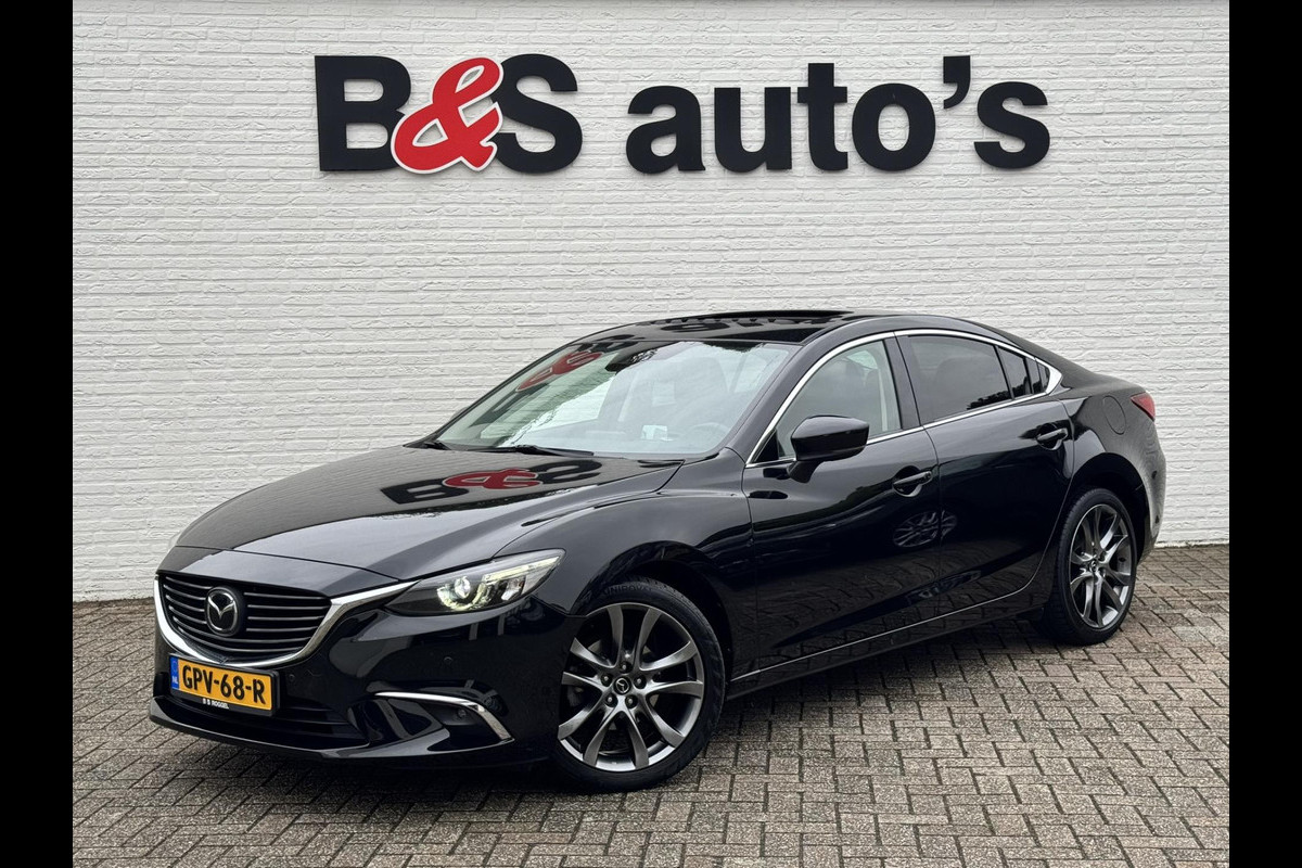 Mazda 6 2.5 SkyActiv-G 192 GT-M Adaptive cruise control Climate control Stuur- en stoelverwarming Bose audio Mazda 6 2.5 SkyActiv-G 192 GT-M Adaptive cruise control Climate control Stuur- en stoelverwarming Bose audio