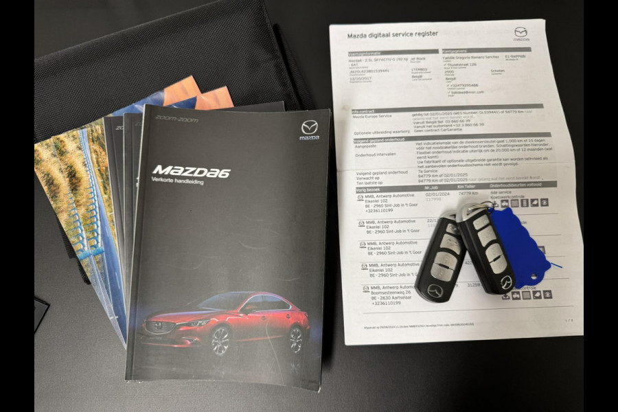 Mazda 6 2.5 SkyActiv-G 192 GT-M Adaptive cruise control Climate control Stuur- en stoelverwarming Bose audio