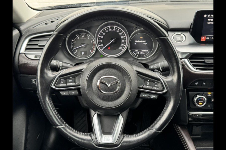 Mazda 6 2.5 SkyActiv-G 192 GT-M Adaptive cruise control Climate control Stuur- en stoelverwarming Bose audio