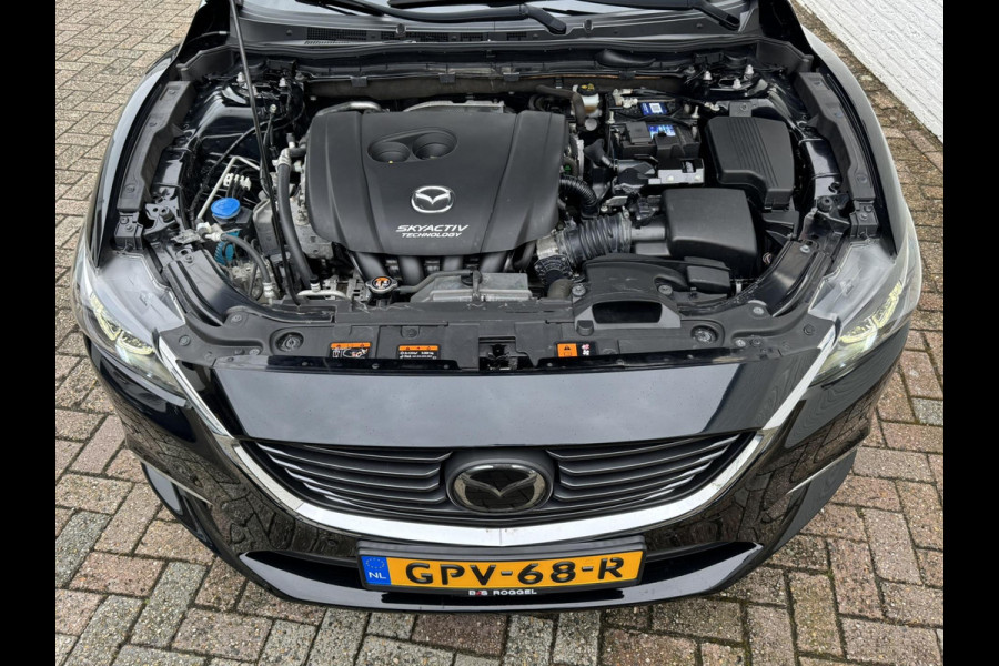 Mazda 6 2.5 SkyActiv-G 192 GT-M Adaptive cruise control Climate control Stuur- en stoelverwarming Bose audio