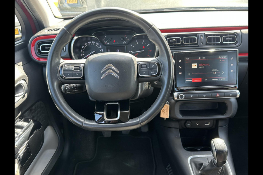 Citroën C3 1.2 PureTech S&S Shine 2e Eigenaar,Apple Carplay,Cruise,Clima,Trekhaak,Camera,Dealer Onderhouden,N.A.P,110pk,APK tot 03-2026