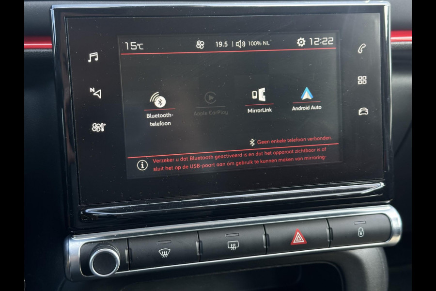 Citroën C3 1.2 PureTech S&S Shine 2e Eigenaar,Apple Carplay,Cruise,Clima,Trekhaak,Camera,Dealer Onderhouden,N.A.P,110pk,APK tot 03-2026