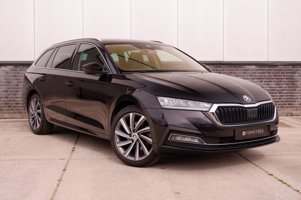 Škoda Octavia Combi 1.4 TSI iV PHEV Sportline Business | Head-Up | Carplay | LED | Sfeerverl. Camera | Memory