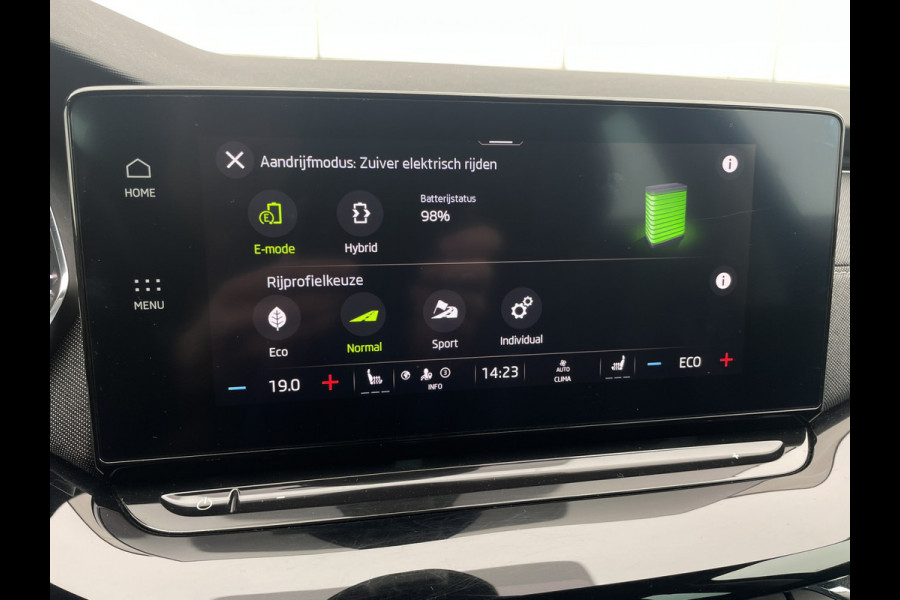 Škoda Octavia Combi 1.4 TSI iV PHEV Sportline Business | Head-Up | Carplay | LED | Sfeerverl. Camera | Memory