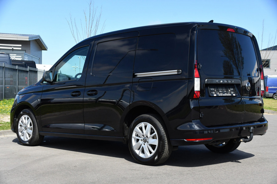 Volkswagen Caddy Cargo 2.0 TDI Exclusive Adaptieve Cruise, Carplay, 2 x Schuifdeur, LED, Trekhaak, Leder, 122PK, Automaat, Uniek!