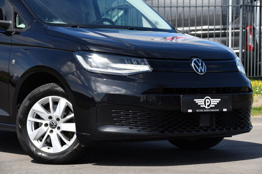 Volkswagen Caddy Cargo 2.0 TDI Exclusive Adaptieve Cruise, Carplay, 2 x Schuifdeur, LED, Trekhaak, Leder, 122PK, Automaat, Uniek!