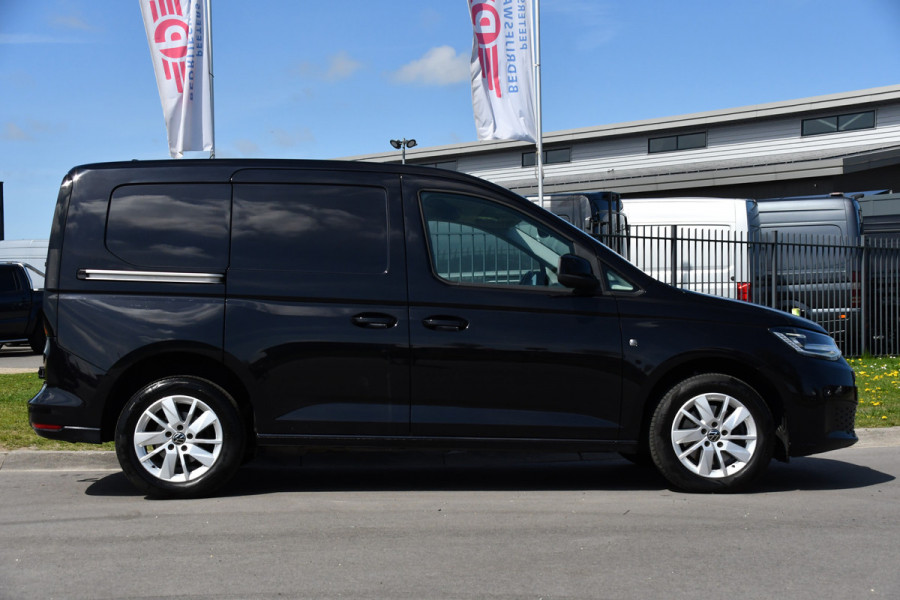 Volkswagen Caddy Cargo 2.0 TDI Exclusive Adaptieve Cruise, Carplay, 2 x Schuifdeur, LED, Trekhaak, Leder, 122PK, Automaat, Uniek!