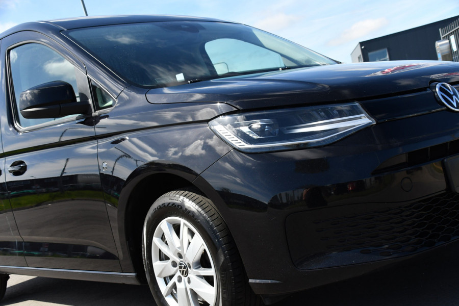Volkswagen Caddy Cargo 2.0 TDI Exclusive Adaptieve Cruise, Carplay, 2 x Schuifdeur, LED, Trekhaak, Leder, 122PK, Automaat, Uniek!