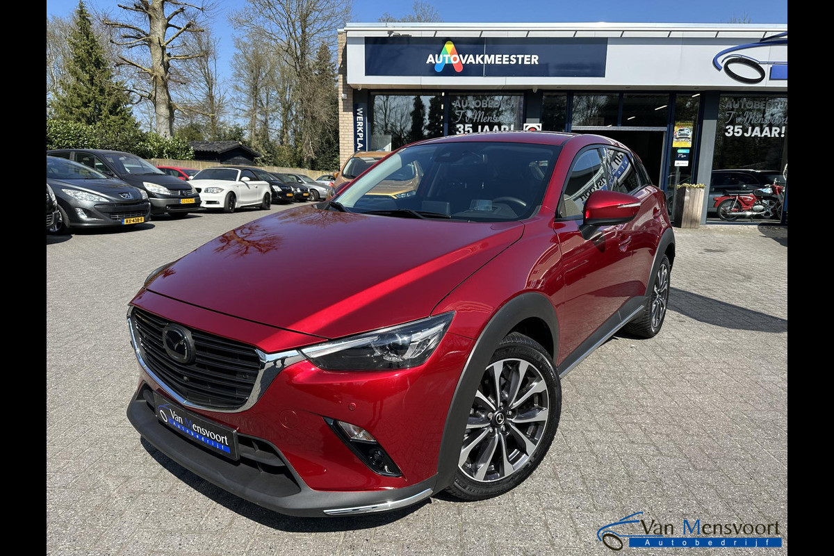 Mazda CX-3 2.0 Automaat SkyActiv-G 121 Luxury 8dKM!|ACC|Headup|Keyless|360camera|BOSE! Mazda CX-3 2.0 Automaat SkyActiv-G 121 Luxury 8dKM!|ACC|Headup|Keyless|360camera|BOSE!