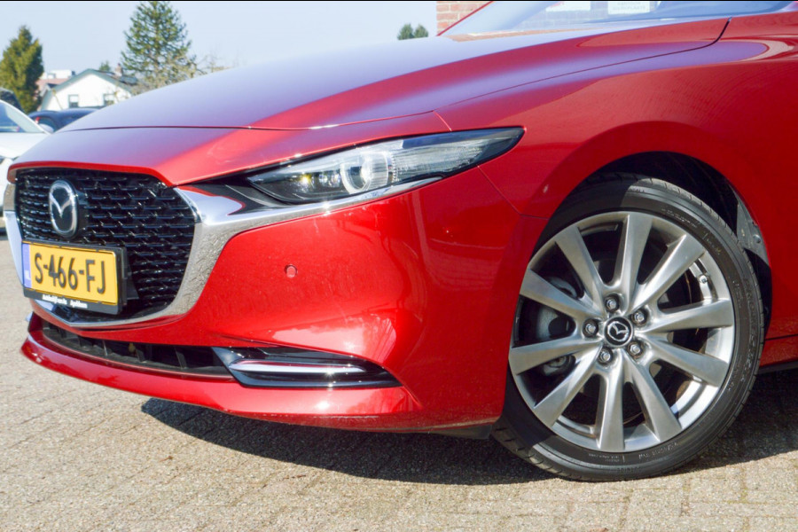 Mazda 3 2.0 e-SkyActiv-X Hybrid 186 Luxury TREKHAAK|LEER|BOSE AUDIO