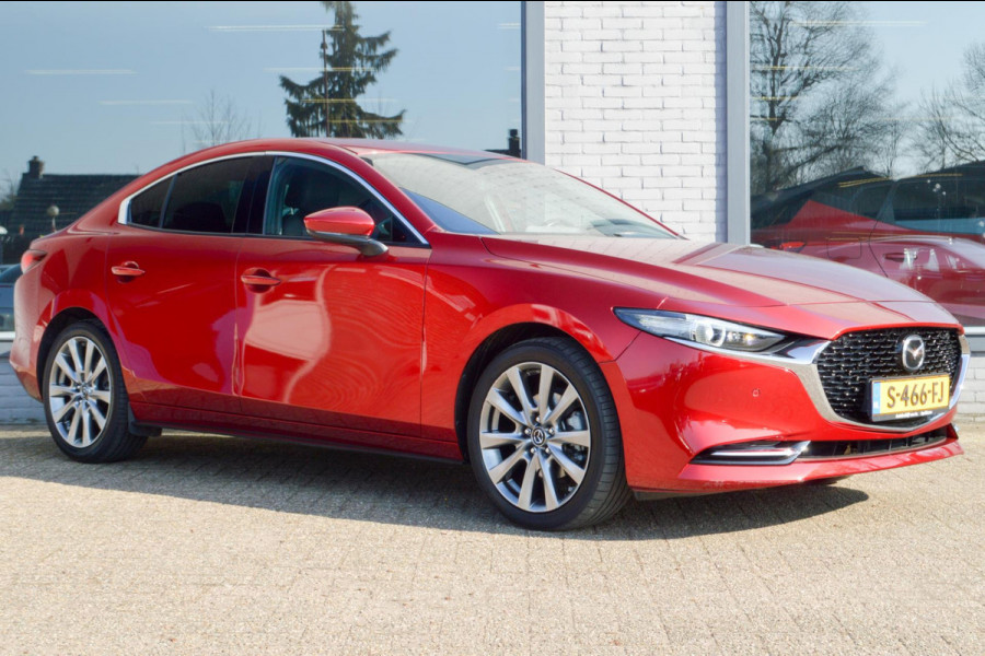 Mazda 3 2.0 e-SkyActiv-X Hybrid 186 Luxury TREKHAAK|LEER|BOSE AUDIO