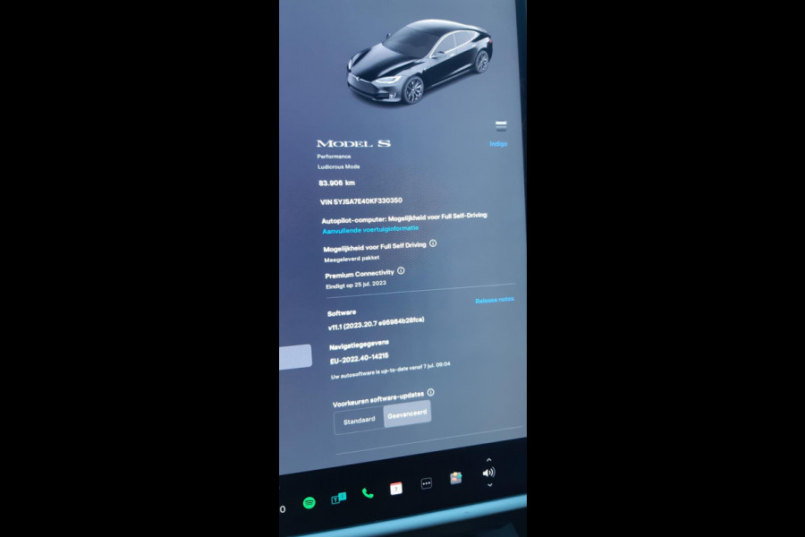 Tesla Model S Performance Ludicrous+ Raven 830PK 0-100 in 2.6sec FSD CCS