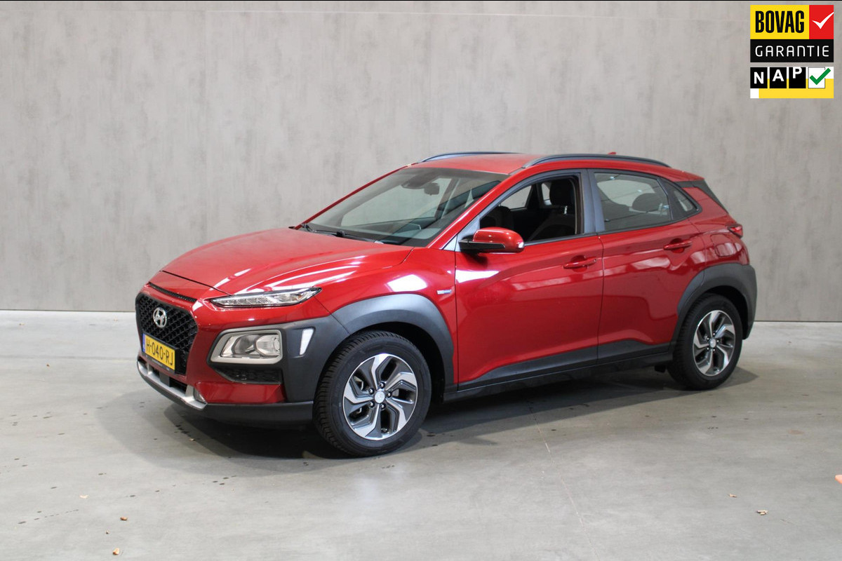 Hyundai Kona 1.6 GDI HEV Comfort Navigatie/camera/cruise Rijklaar incl 12 maanden bovag Hyundai Kona 1.6 GDI HEV Comfort Navigatie/camera/cruise Rijklaar incl 12 maanden bovag