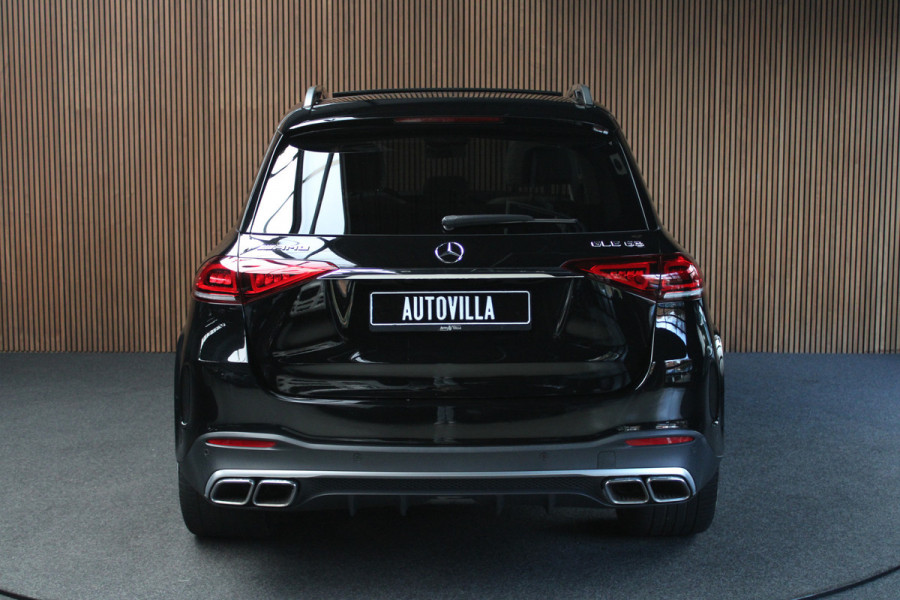 Mercedes-Benz GLE AMG 63 4M+ 360 ACC 22'' Panodak HUD Matrix Elektr. trekhaak Leer Climate voor & achter Memory Stoelventilatie Stoelverwarming PTS Carplay Burmester Navi Elektr. achterklep Elektr. stuurkolom Keyless entry Ambient