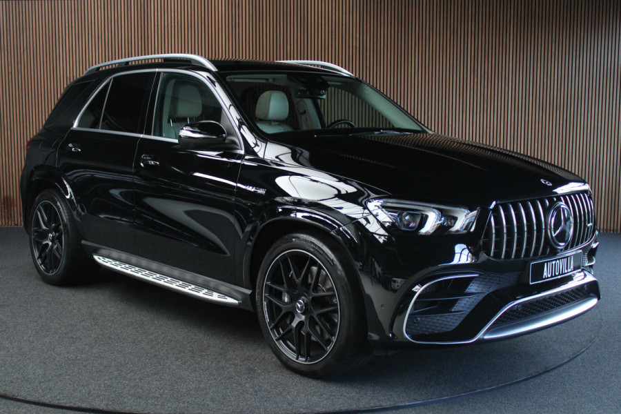 Mercedes-Benz GLE AMG 63 4M+ 360 ACC 22'' Panodak HUD Matrix Elektr. trekhaak Leer Climate voor & achter Memory Stoelventilatie Stoelverwarming PTS Carplay Burmester Navi Elektr. achterklep Elektr. stuurkolom Keyless entry Ambient