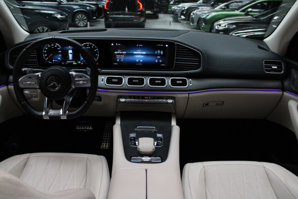 Mercedes-Benz GLE AMG 63 4M+ 360 ACC 22'' Panodak HUD Matrix Elektr. trekhaak Leer Climate voor & achter Memory Stoelventilatie Stoelverwarming PTS Carplay Burmester Navi Elektr. achterklep Elektr. stuurkolom Keyless entry Ambient