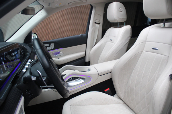 Mercedes-Benz GLE AMG 63 4M+ 360 ACC 22'' Panodak HUD Matrix Elektr. trekhaak Leer Climate voor & achter Memory Stoelventilatie Stoelverwarming PTS Carplay Burmester Navi Elektr. achterklep Elektr. stuurkolom Keyless entry Ambient