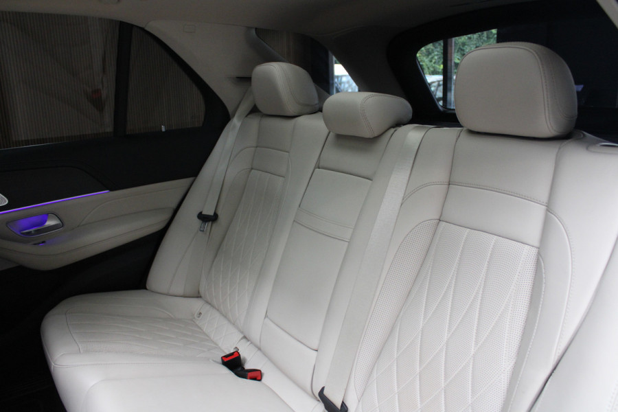 Mercedes-Benz GLE AMG 63 4M+ 360 ACC 22'' Panodak HUD Matrix Elektr. trekhaak Leer Climate voor & achter Memory Stoelventilatie Stoelverwarming PTS Carplay Burmester Navi Elektr. achterklep Elektr. stuurkolom Keyless entry Ambient